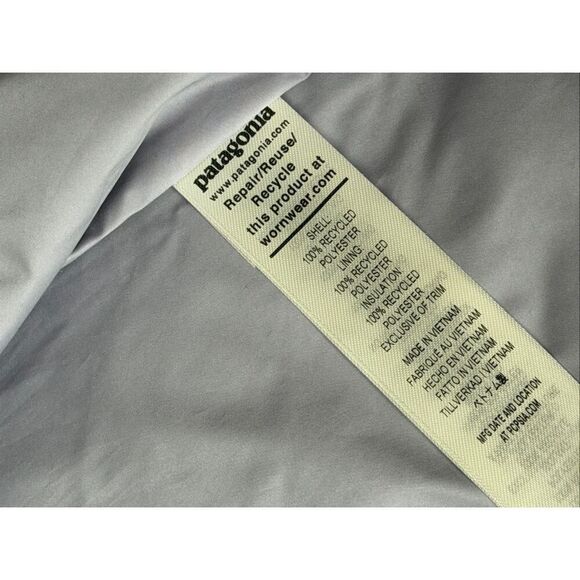 NEW Patagonia Women’s Pine Bank Insulated Parka Permafrost Purple XL Quilted - Picture 11 of 11